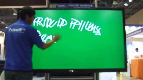 TPK 2012 80 inch true multitouch screen (2012.08.24)