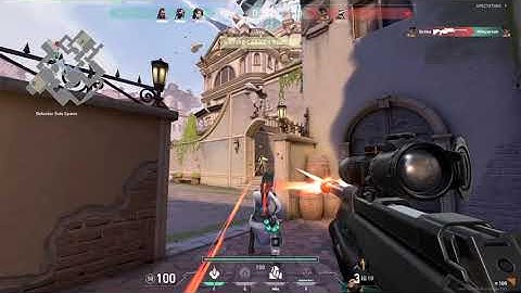 VALORANT Operator triple kill