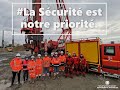 Exercice en grandeur nature sur le chantier de soletanche bachy fondations spciales au havre