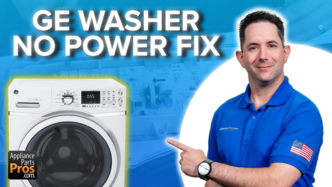 How to Test & Replace GE Washer Main Control