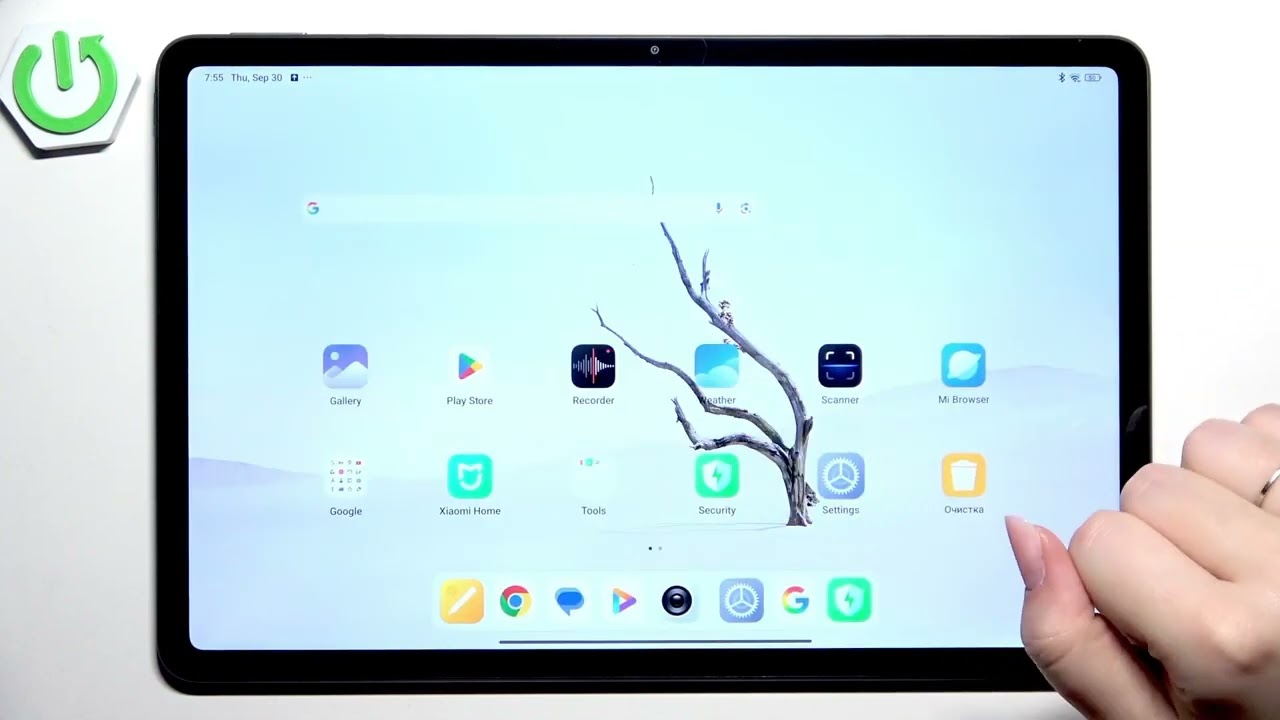 Wie ändere ich Datum und Uhrzeit auf dem POCO Pad M1?