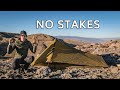 How to Set Up Any Tent Using Only Rocks (Guide)