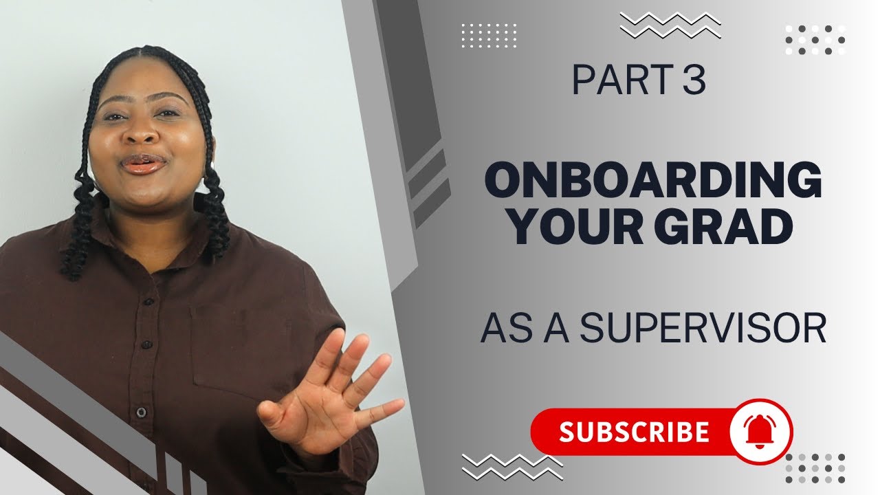 Part 3: A Line Manager's Guide in Rocking their Grad's Onboarding and Development