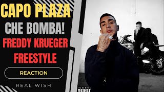 [REACTION] Che Bomba! Capo Plaza - Freddy Krueger Freestyle (prod. AVA)