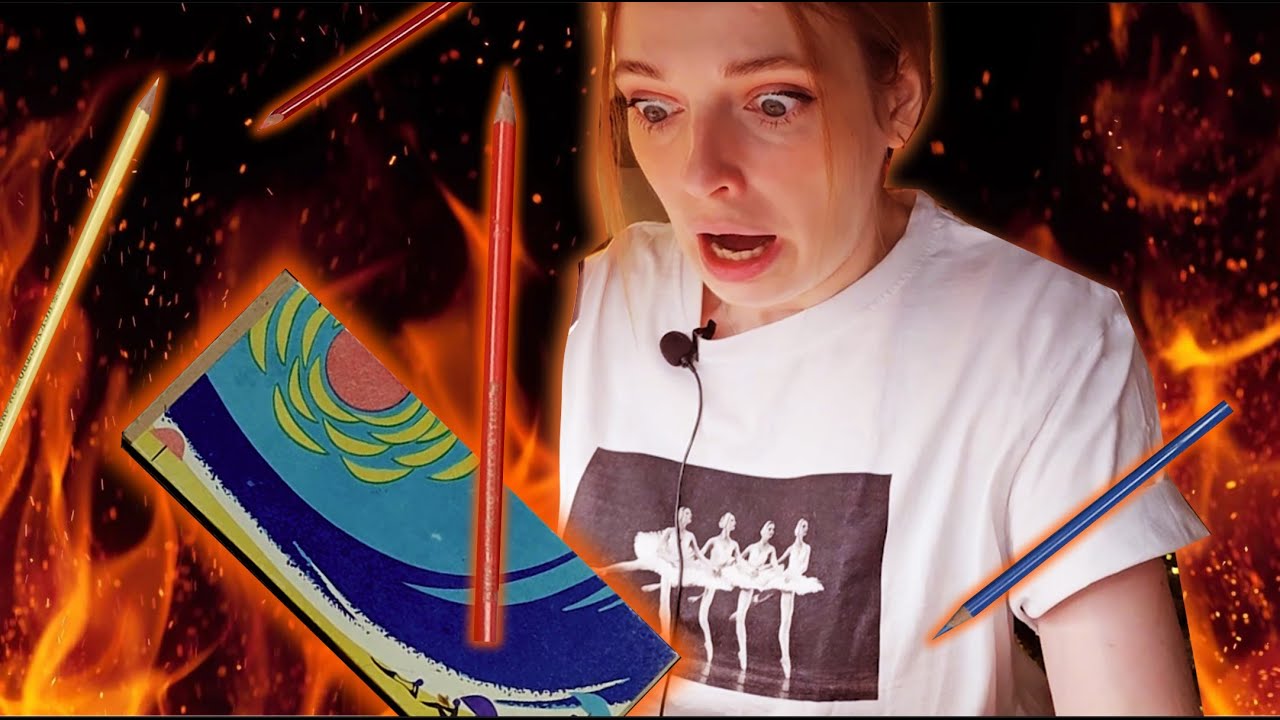 Адские цветные карандаши! Треш обзор