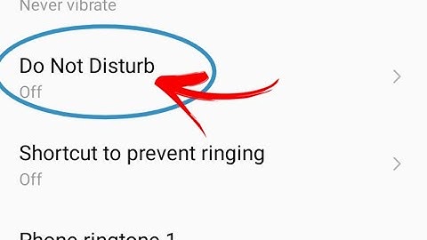 Do Not Disturb on infinix smart 5, how to on do not disturb infinix smart 5 phone