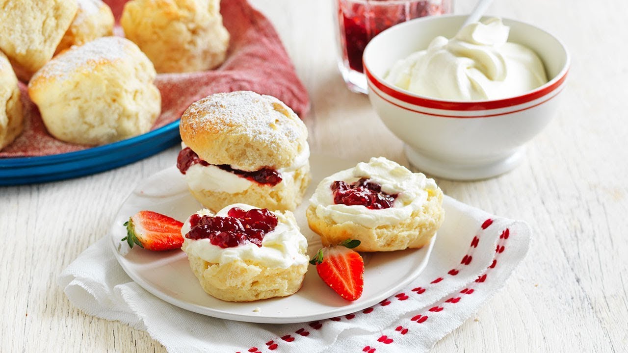 Buttermilk And Vanilla Bean Scone Recipe Youtube