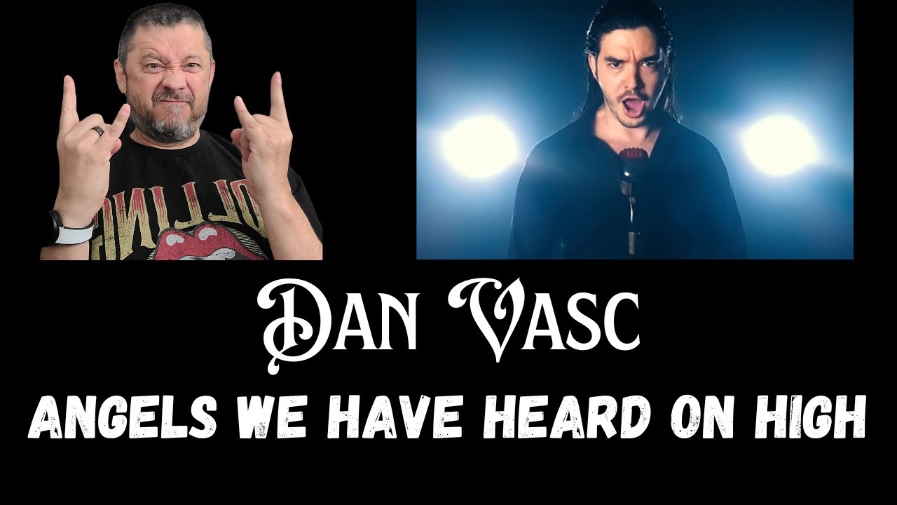 Реакция на первое прослушивание - Dan Vasc - Angels We Have Heard On High | Metal Video