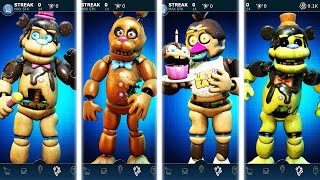 FNAF AR: Chocolate Animatronics Workshop Animations