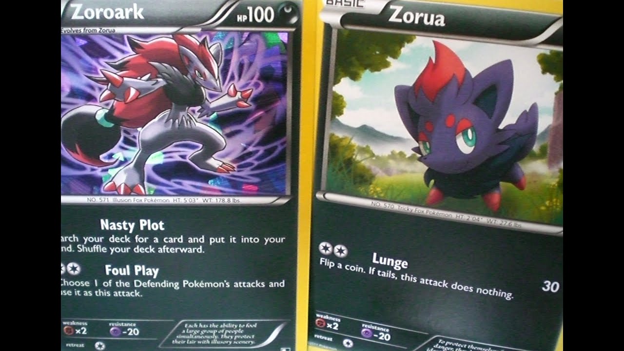 Opening Pokemon TCG Next Destinies Zorua & Zoroark Blister 