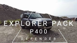 DEFENDER X 90 EXPLORER PACK P400 BICOLOR GREY BLACK 4K