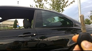 BMW E46 Coupe - rear windows remote open/close - zapiranje/odpiranje zadnjih stekel z daljincem