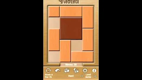 Klotski Hard Level 84/94 par solution