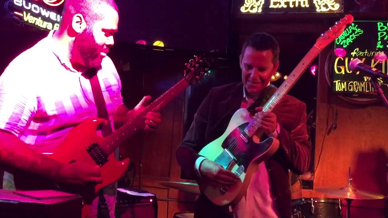 Guy King with Kirk Fletcher.Never make a Move too Soon.June 2016.