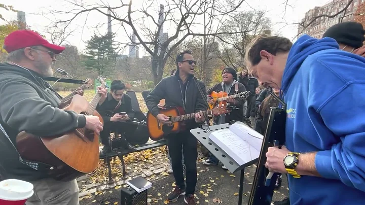 We Can Work It Out💙 @stuartm.6828  Dec. 8, 2022. J. Lennon’s Memorial - Strawberry Fields NYC 🇺🇸.