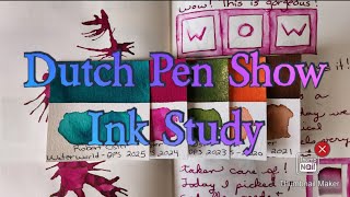 Robert Oster Ink Study - 5 Dutch Pen Show Exclusives!
