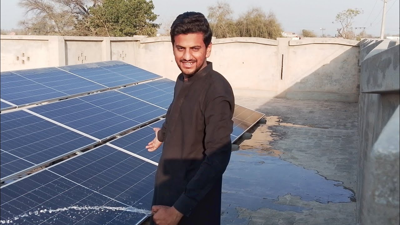 Aj Solar panels wash kaya 🏡 | 5th Roza ❤️🤲