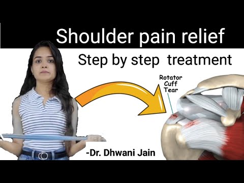 Best exercises for shoulder pain in hindi | Step by step treatment for