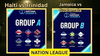 2026/27 Concacaf Nations League September-October Schedule Confirmed  | Jamaica, Trinidad
