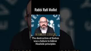 Scriptural example of Noahide Law: Sodom and Gomorrah