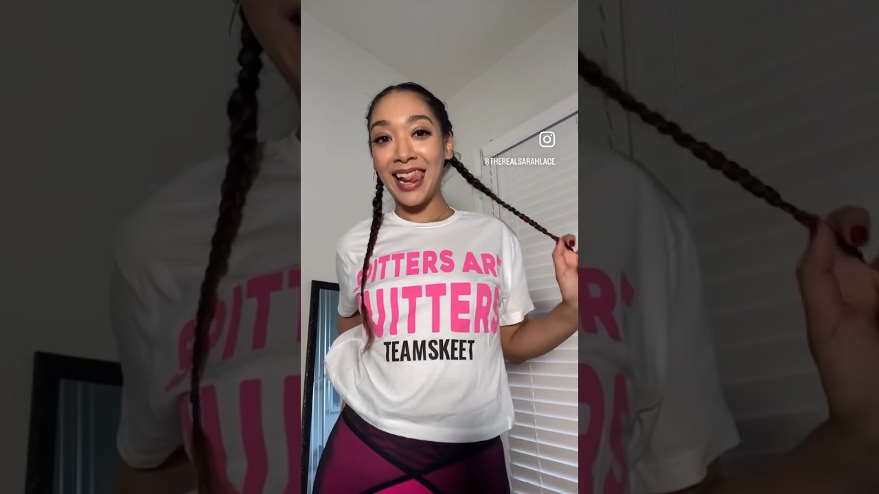 Rocking My Team Skeet Crop-Top Today 😇💖