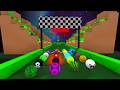Marble Race Part 67 on various courses! | Marble World