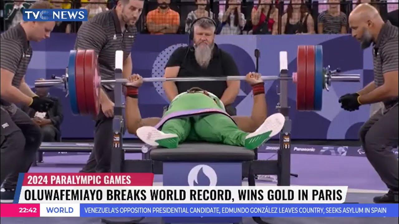Oluwafemiayo Breaks World Record, Wins Gold In Paris