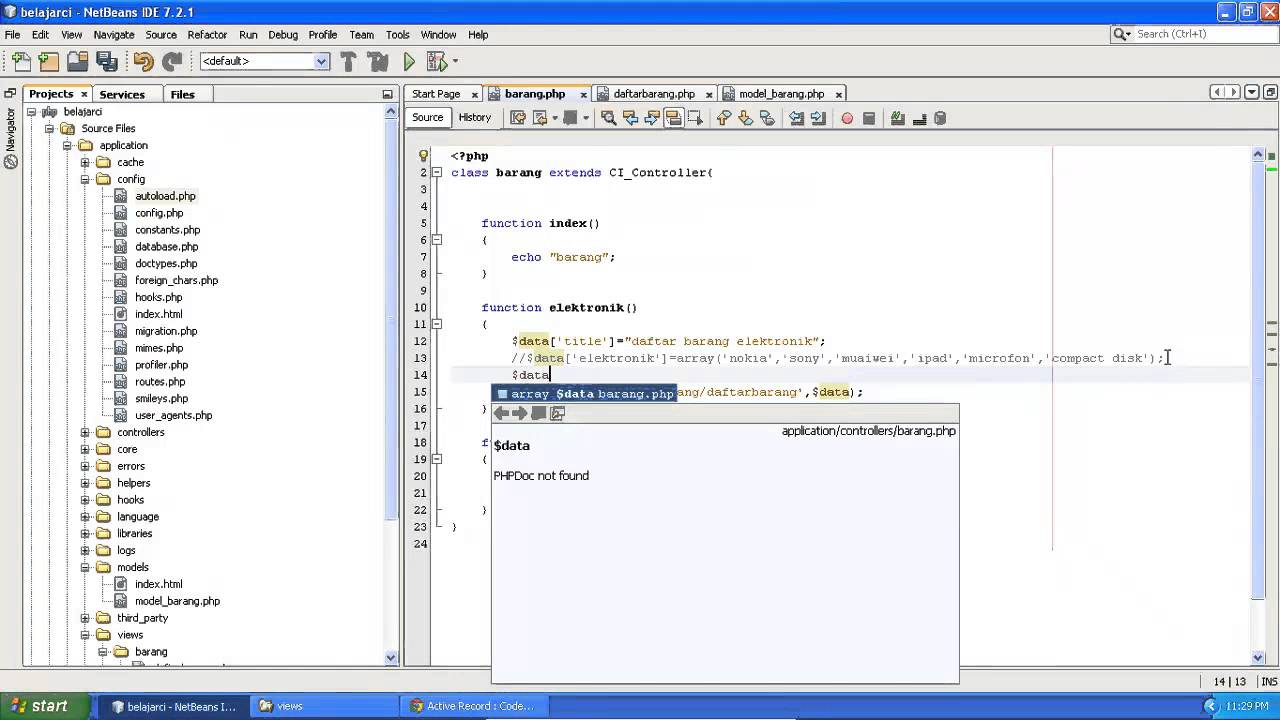 codeigniter indonesia # model - YouTube