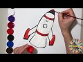 AIRPLANE COLORING AND DRAWING / УЧИМ ВОЗДУШНЫЙ ТРАНСПОРТ И ЦВЕТА РИСУЕМ / LEARN COLORS / COLOR TV
