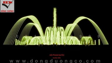 Thiết kế đài phun nước-Quảng trường Nguyễn Văn Linh Hưng Yên