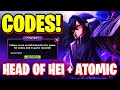 *NEW* NEW ALL HEAD OF HEI + ATOMIC UPDATE CODES FOR ANIME APOCALYPSE! ROBLOX ANIME APOCALYPSE CODES
