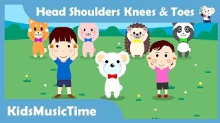 Head Shoulders Knees and Toes ... Speeding Up! - KidsMusicTime