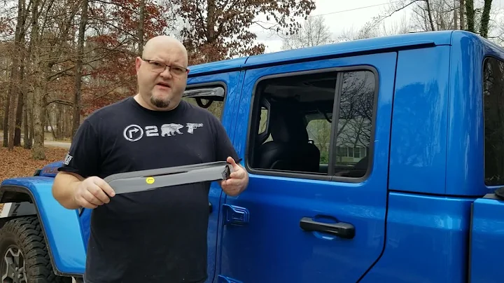 EGR In channel Window Visors for JEEP GLADIATOR