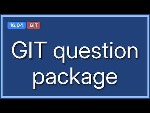 Ubuntu: Cannot install Git on Ubuntu 16.04 LTS