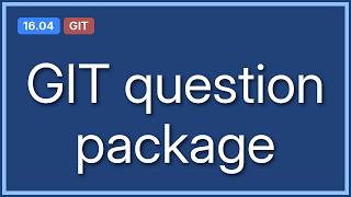 Ubuntu: Cannot install Git on Ubuntu 16.04 LTS Update