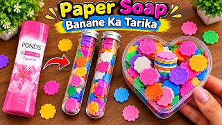 Homemade Paper Soap Making Kit🧼/homemade paper soap/How to make paper soap/paper soap making#diysoap