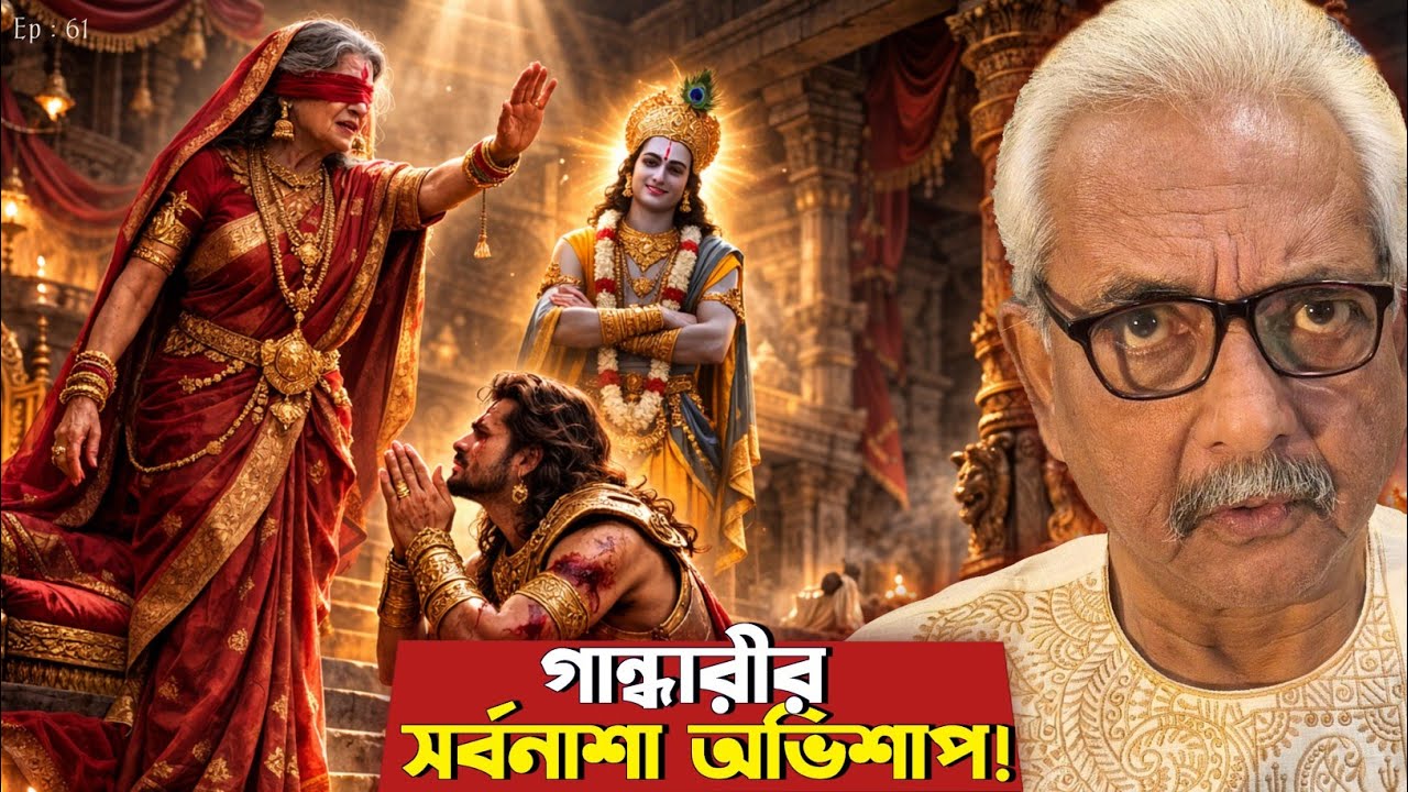 গান্ধারীর অভিশাপেই কি ধ্বংস হলো কৌরববংশ? | The Curse That Destroyed the Kauravas
