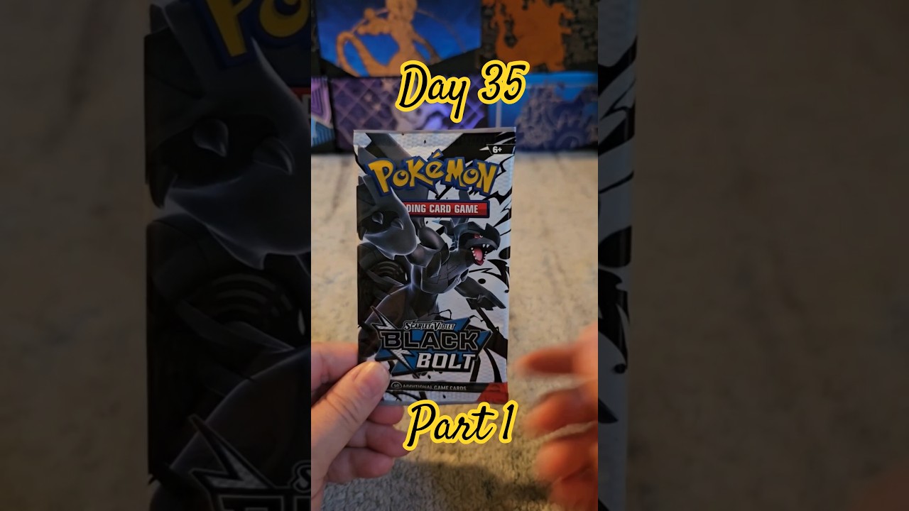 Day 35 Part 1 of daily tcg packopenings 