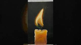 softpastel drawing candle light #shortvideo #shortfeed #shorts #short