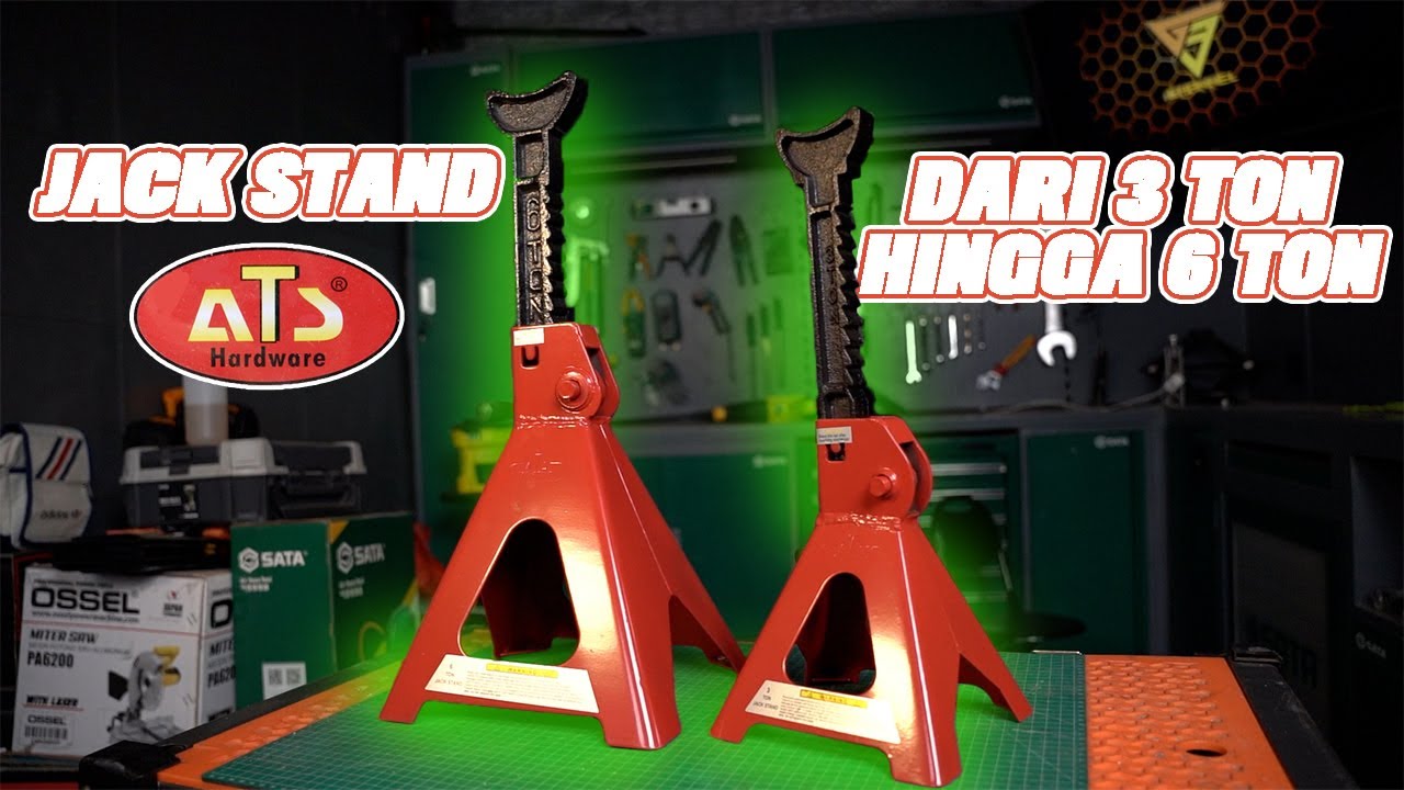 MURAH NIH...!!! JACK STAND ATS 3 TON / 6 TON