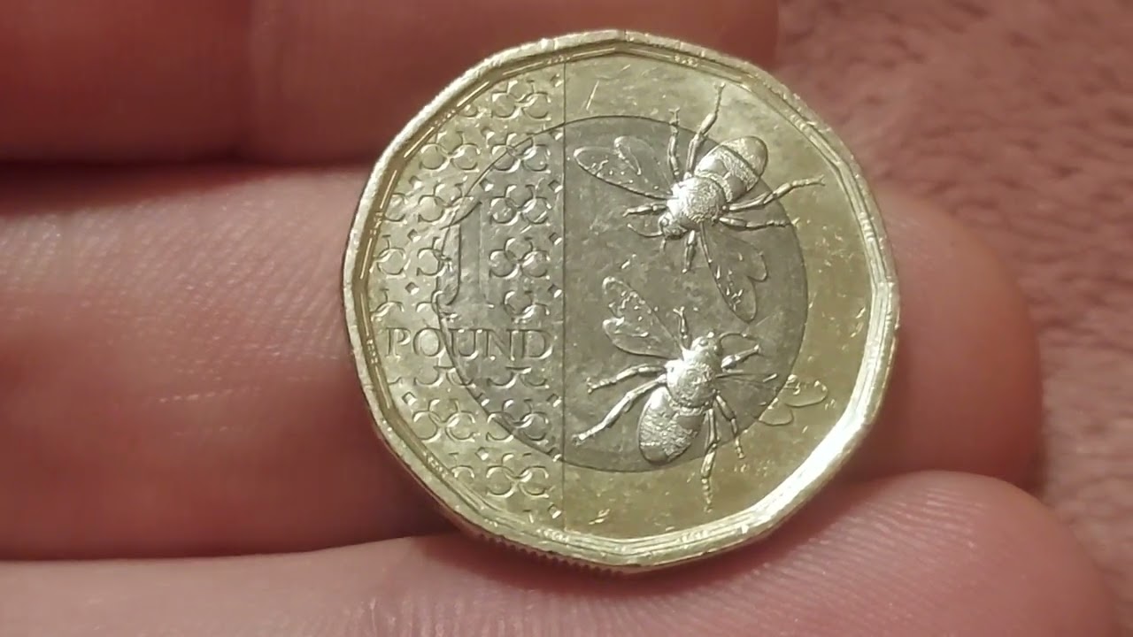 2 BEES £1 COIN FIND KING CHARLES III 2023