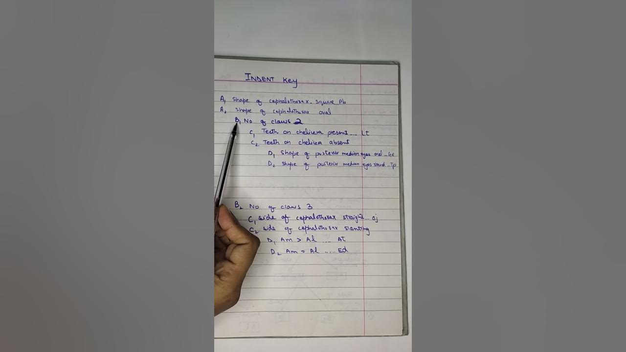 Taxonomic keys ;dichotomous, Indent and Bracket keys construction YouTube