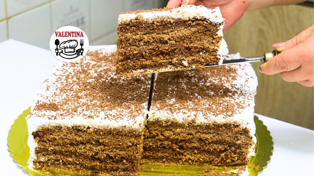 🎄🎂OD SAMO 4 JAJA❗ Magična TORTA za Novu Godinu i Božić💥 Sočna torta koja se topi u 😋ustima❗