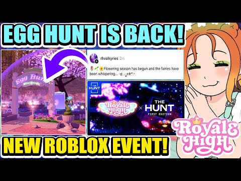 New Roblox THE HUNT EVENT! New Royale High NATURE FAIRY CLASS Is