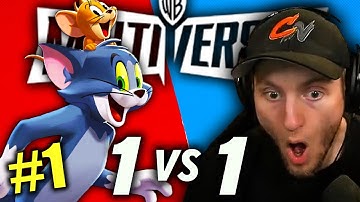 Daag de HOOGST geklasseerde speler en #1 Tom & Jerry uit in Multiversus
