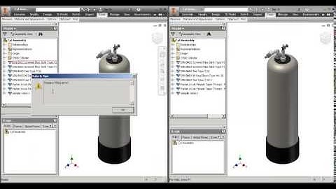 Inventor replace fitting error