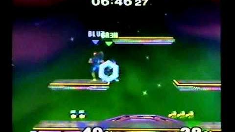DDRKirby(ISQ) - 3-23,24-11 - SSBM - #103 - Green(Falco) vs. Blue(Falcon).MPG