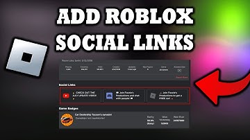 How To Add Social Links On Roblox Profile 2025