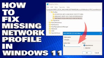 How To Fix Missing Network Profile in Windows 11/10 [Solution]