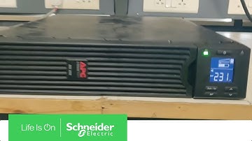 How to Disable Manual Bypass Mode in SRC3KUXI Through the Display | Schneider Electric Support